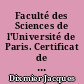 Faculté des Sciences de l'Université de Paris. Certificat de mathématiques : 1 : Algèbre : Chapitres 1-2-3-4 : Notes prises au cours de Mr. Dixmier
