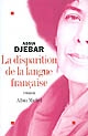 La disparition de la langue française : roman