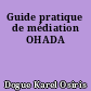 Guide pratique de médiation OHADA