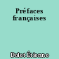 Préfaces françaises