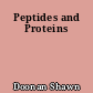 Peptides and Proteins