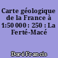 Carte géologique de la France à 1:50 000 : 250 : La Ferté-Macé