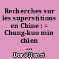 Recherches sur les superstitions en Chine : = Chung-kuo min chien hsin yang : IIème partie : Le panthéon chinois : [5] : Ministères transcendants : Tome X