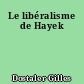 Le libéralisme de Hayek