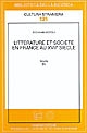 Littérature et société en France au XVIIe siècle : Volume IV