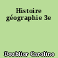 Histoire géographie 3e