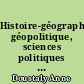 Histoire-géographie, géopolitique, sciences politiques : 1re : cahier d'activités spécialité