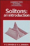 Solitons : an introduction