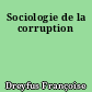 Sociologie de la corruption