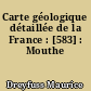 Carte géologique détaillée de la France : [583] : Mouthe