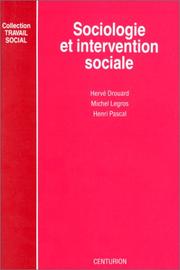 Sociologie et intervention sociale : manuel de sociologie générale