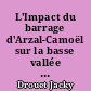 L'Impact du barrage d'Arzal-Camoël sur la basse vallée de la Vilaine
