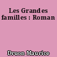 Les Grandes familles : Roman