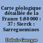 Carte géologique détaillée de la France 1:80 000 : 37 : Sierck : Sarreguemines