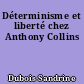 Déterminisme et liberté chez Anthony Collins