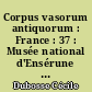 Corpus vasorum antiquorum : France : 37 : Musée national d'Ensérune : Fasc. 2