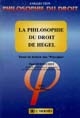 La philosophie du droit de Hegel : essai de lecture des "Principes"