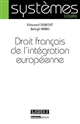 Droit français de l'intégration européenne