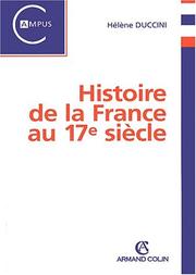 Histoire de la France au 17e siècle