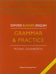 Oxford business English : grammar & practice
