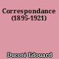Correspondance (1895-1921)