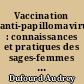 Vaccination anti-papillomavirus : connaissances et pratiques des sages-femmes de Loire-Atlantique et de Vendée