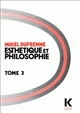 Esthétique et philosophie... : 3