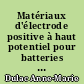 Matériaux d'électrode positive à haut potentiel pour batteries à ions lithium