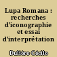 Lupa Romana : recherches d'iconographie et essai d'interprétation