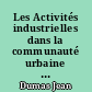 Les Activités industrielles dans la communauté urbaine de Bordeaux : t. 2