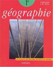 Géographie, 1re : [livre de l'élève] : programme 1997