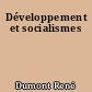 Développement et socialismes