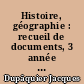 Histoire, géographie : recueil de documents, 3 année C.A.P., programme de 1975