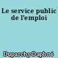 Le service public de l'emploi