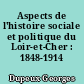 Aspects de l'histoire sociale et politique du Loir-et-Cher : 1848-1914