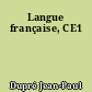 Langue française, CE1