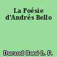 La Poésie d'Andrés Bello