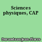 Sciences physiques, CAP