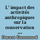 L' impact des activités anthropiques sur la conservation des zones humides: l'exemple de l'agriculture au Marais Vernier