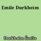 Emile Durkheim