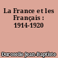 La France et les Français : 1914-1920