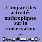 L' impact des activités anthropiques sur la conservation des zones humides : l'exemple de l'agriculture au Marais Vernier