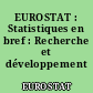 EUROSTAT : Statistiques en bref : Recherche et développement