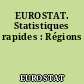 EUROSTAT. Statistiques rapides : Régions