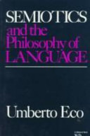 Semiotics and the philosophy of language