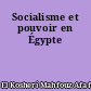 Socialisme et pouvoir en Égypte