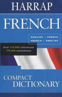 Harrap's compact : dictionnaire anglais-français, français-anglais