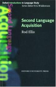 Second language acquisition
