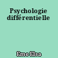 Psychologie différentielle