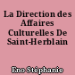 La Direction des Affaires Culturelles De Saint-Herblain
